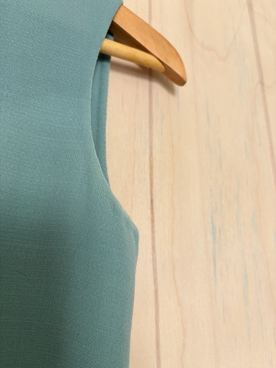 Oscar de la Renta 90s blue wool dress set