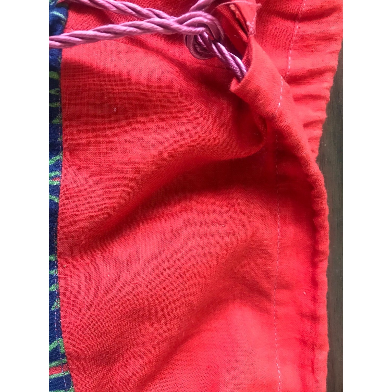 Banjara Tribal Skirt Handmade & Hand Dyed Tie Waist Made In India One Size