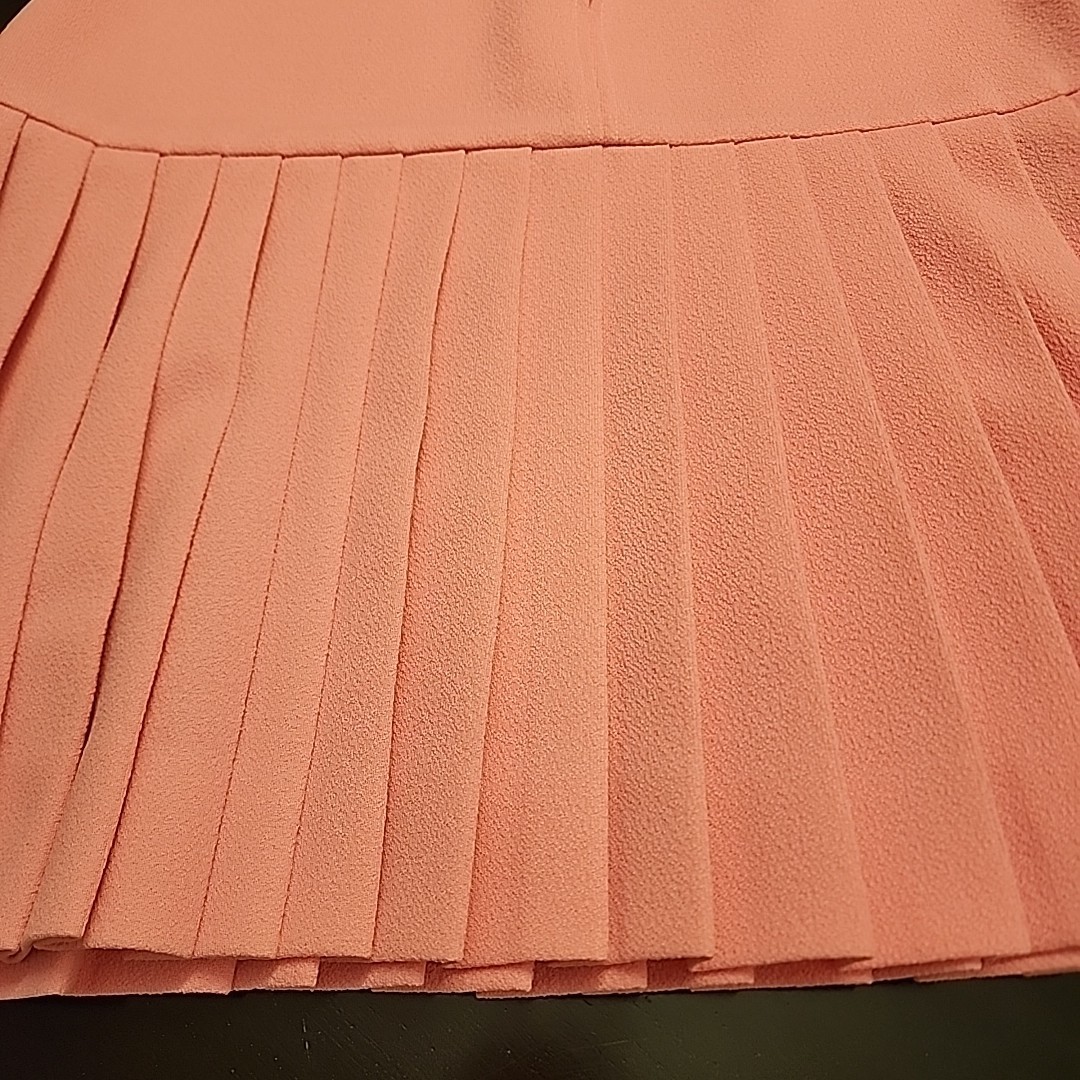 J. Harlan Originals Union Made ILGWU bright Pink Polyester Dress Vintage 1960s