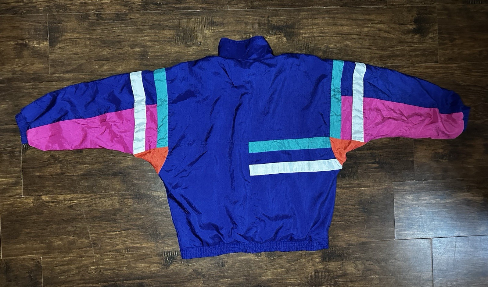 VTG Vintage 80s Windbreaker Jacket Lavon by Cheerful Corp M Original Retro 90s