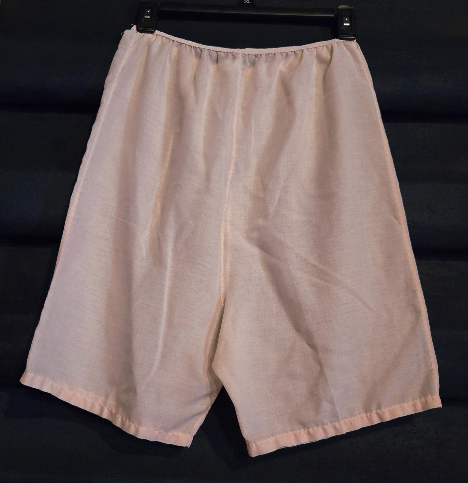 VTG Western Maid Pajama Set Baby Doll Pink Size Medium Lace Ribbon Soft Coquette