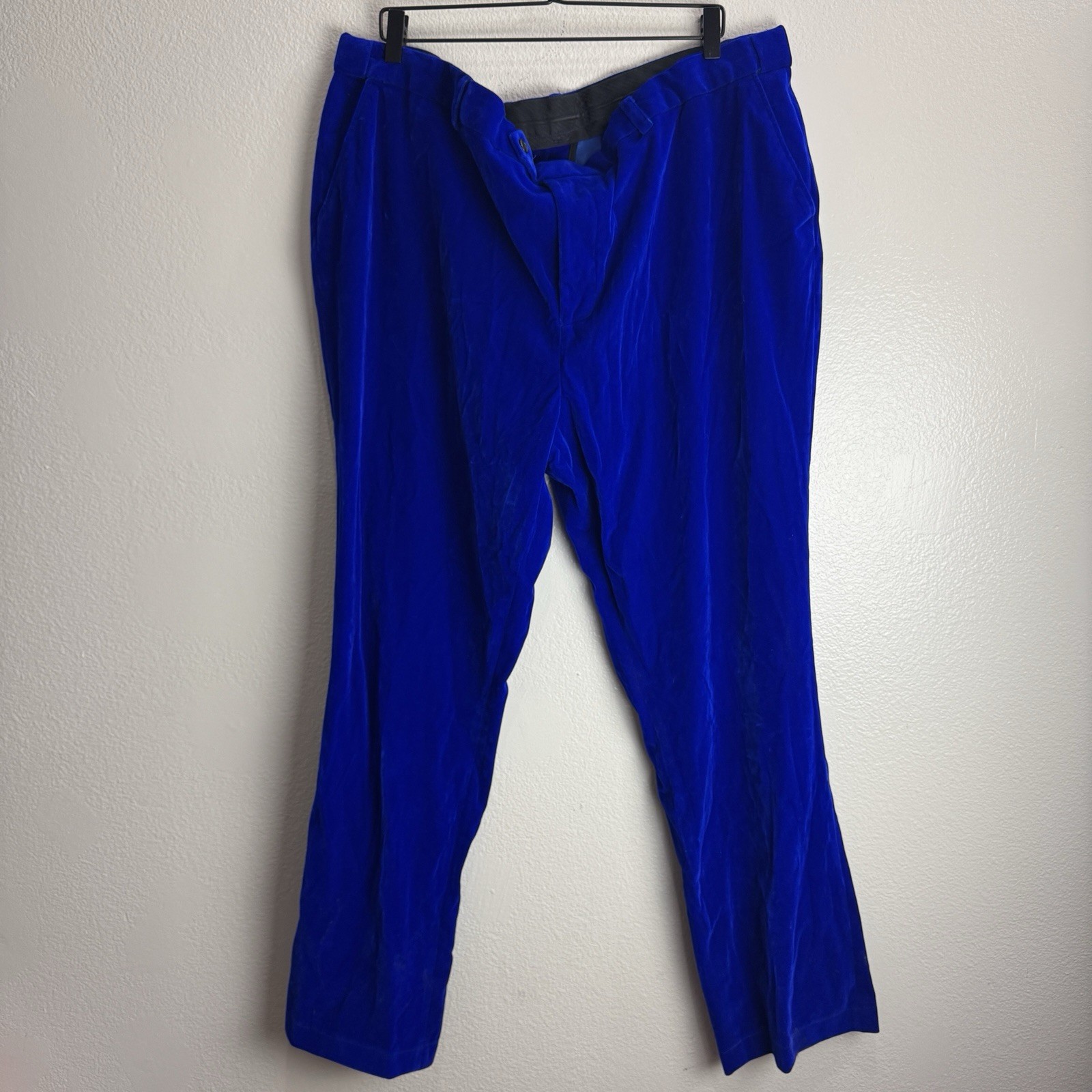 Slacks Dress Pants Velvet Vintage Size 5XL