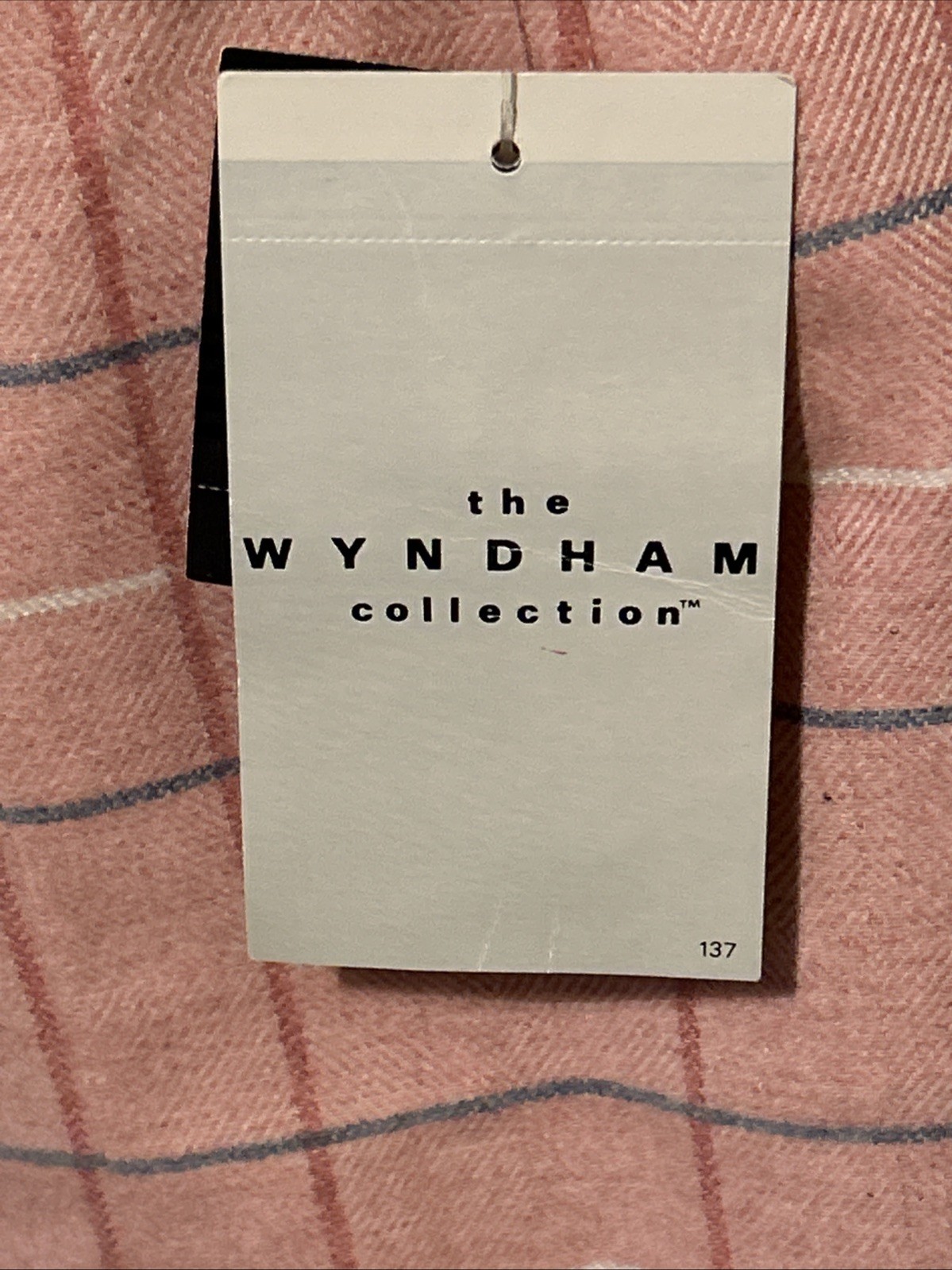 VINTAGE The Wyndham Collection Pink Plaid Wool Midi Skirt – Size 10 – NWT ~JJC4
