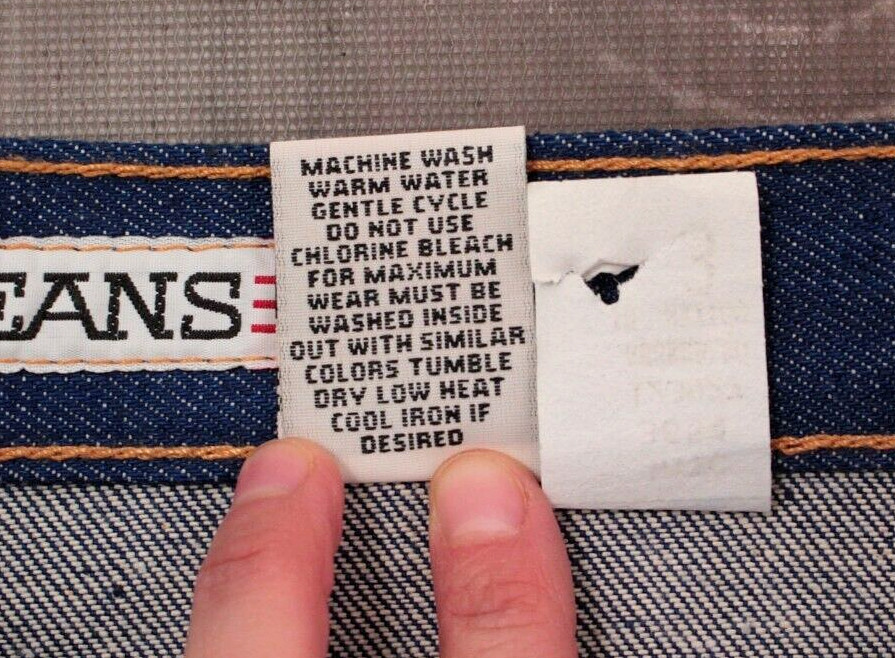 VTG Women’s 80s 90s NOS ZENA Jeans Sz 26″ 1980s 1990s Dark Wash High Waist