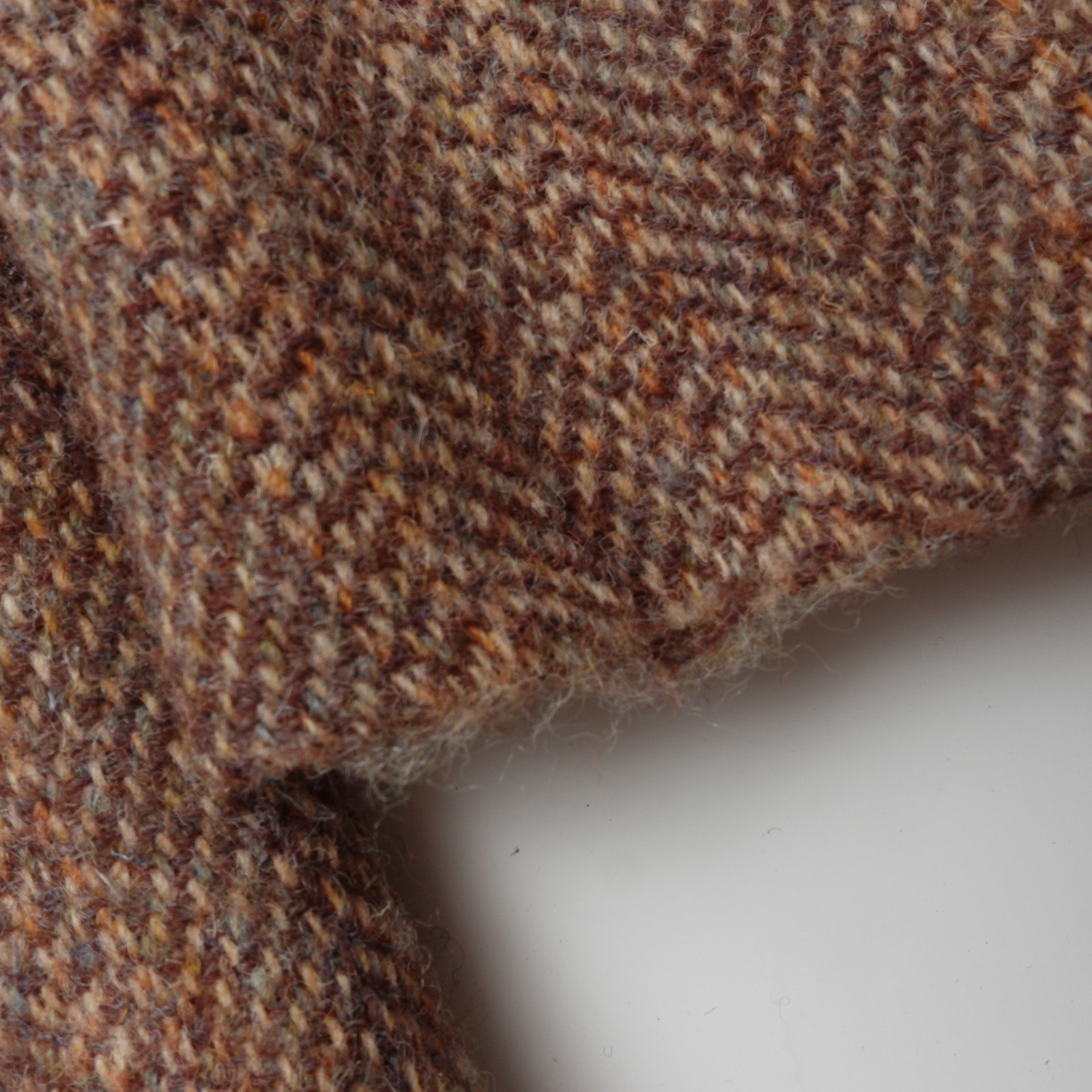 Harris Tweed Blazer Land’s End Charter Collection Herringbone Wool Jacket 42 R