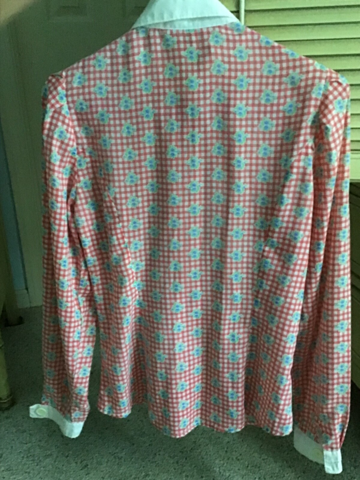 Mod blouse, vintage, by Irene Kasmer size small