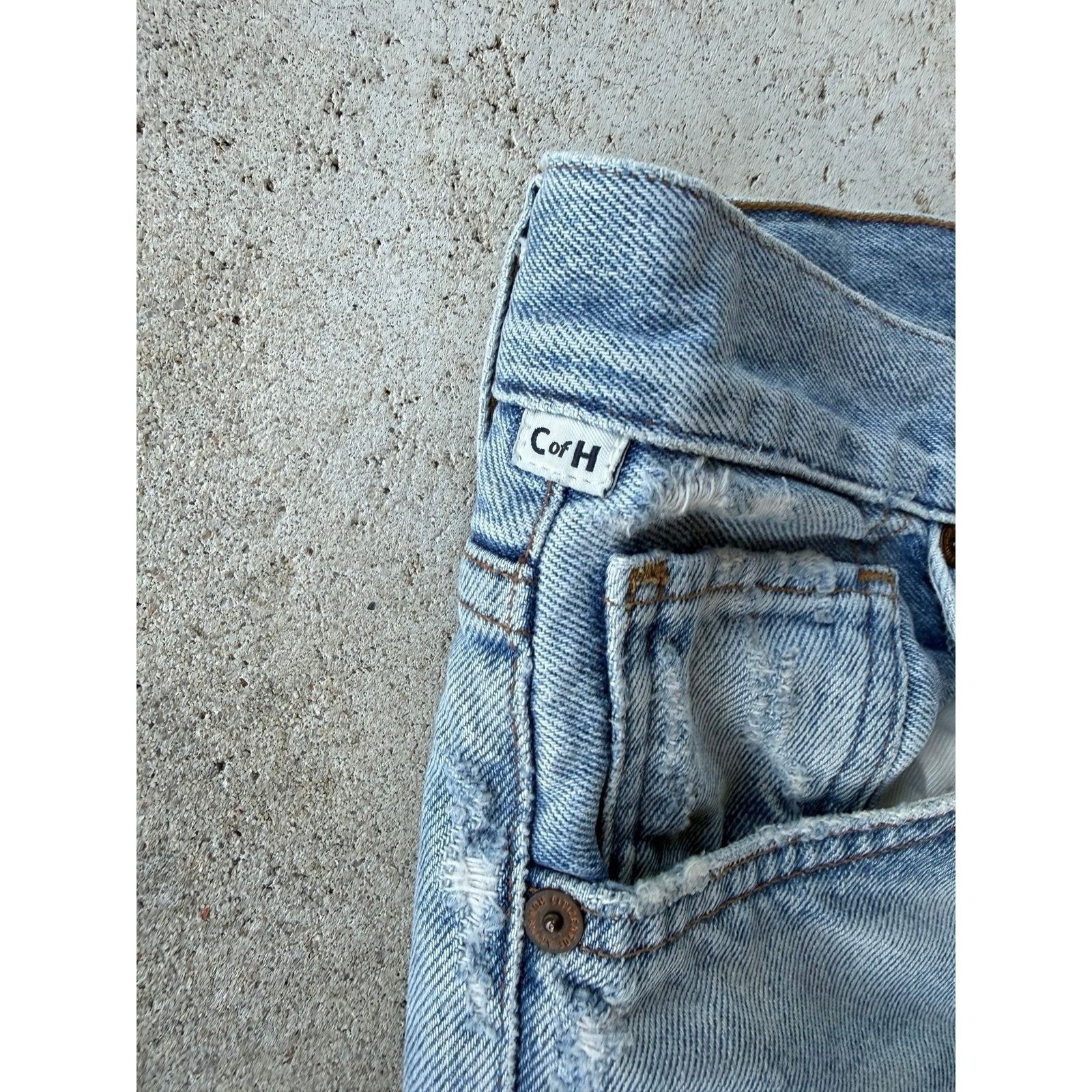 Citizens of Humanity Libby Premium Vintage Flare Jeans 24 Light Wash Made in USA