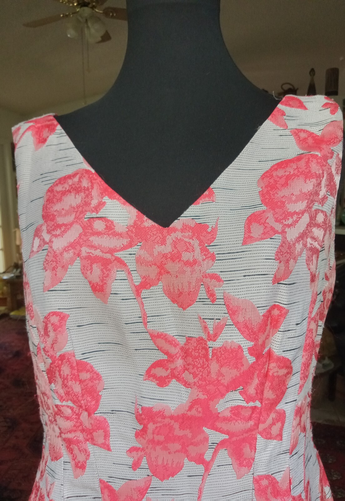 Donna Ricco-Cocktail Party Special Event Evening Day Dress-Size 8-40″ Bust