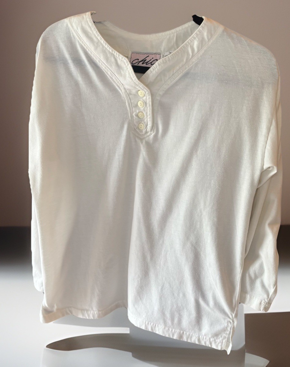 Vintage Chic button up hanley top.80-90s Vintage.