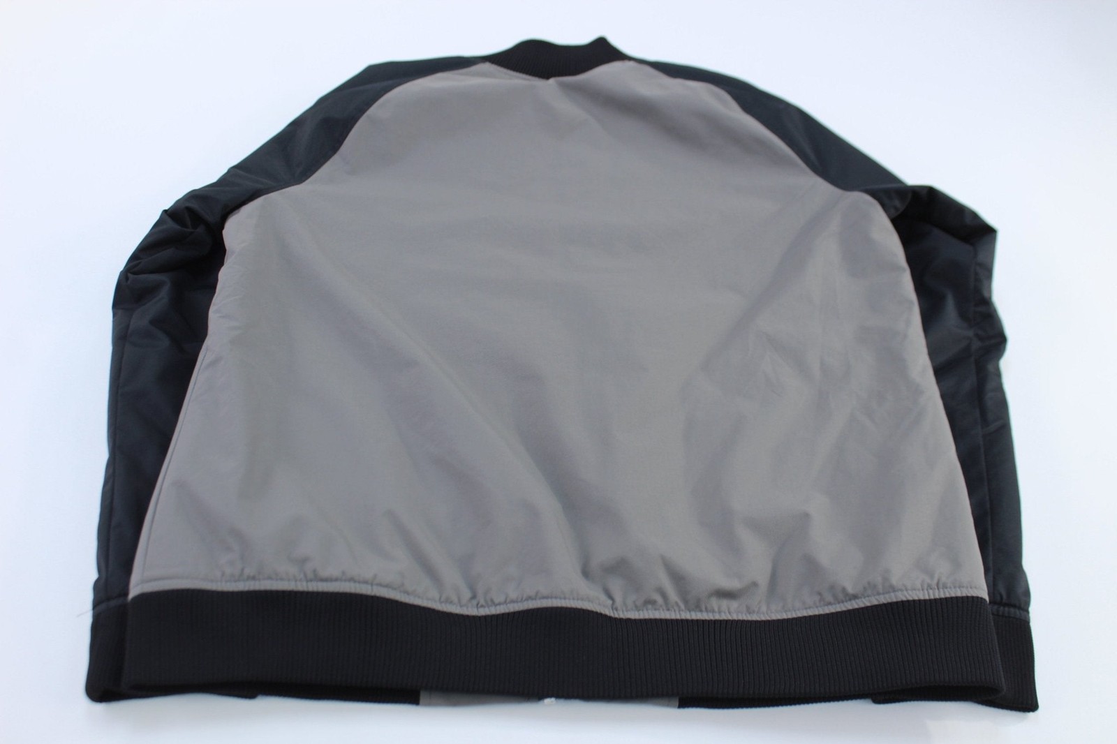 Oakley Logo Embroidered Black & Grey Full Zip Jacket