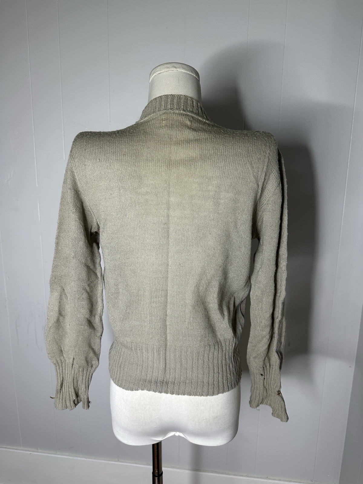 1930s Argyle Wool Knit Sweater By Regina Gems