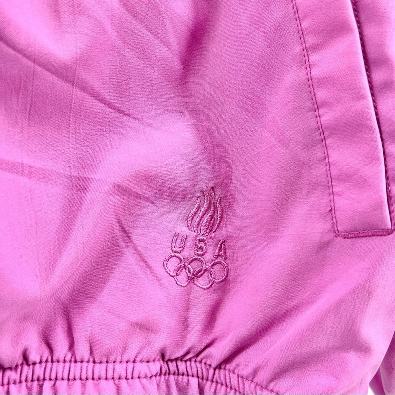 Vintage 1992 USA Olympic Apparel JCPenney Exclusive Women Pink Track Suit Large