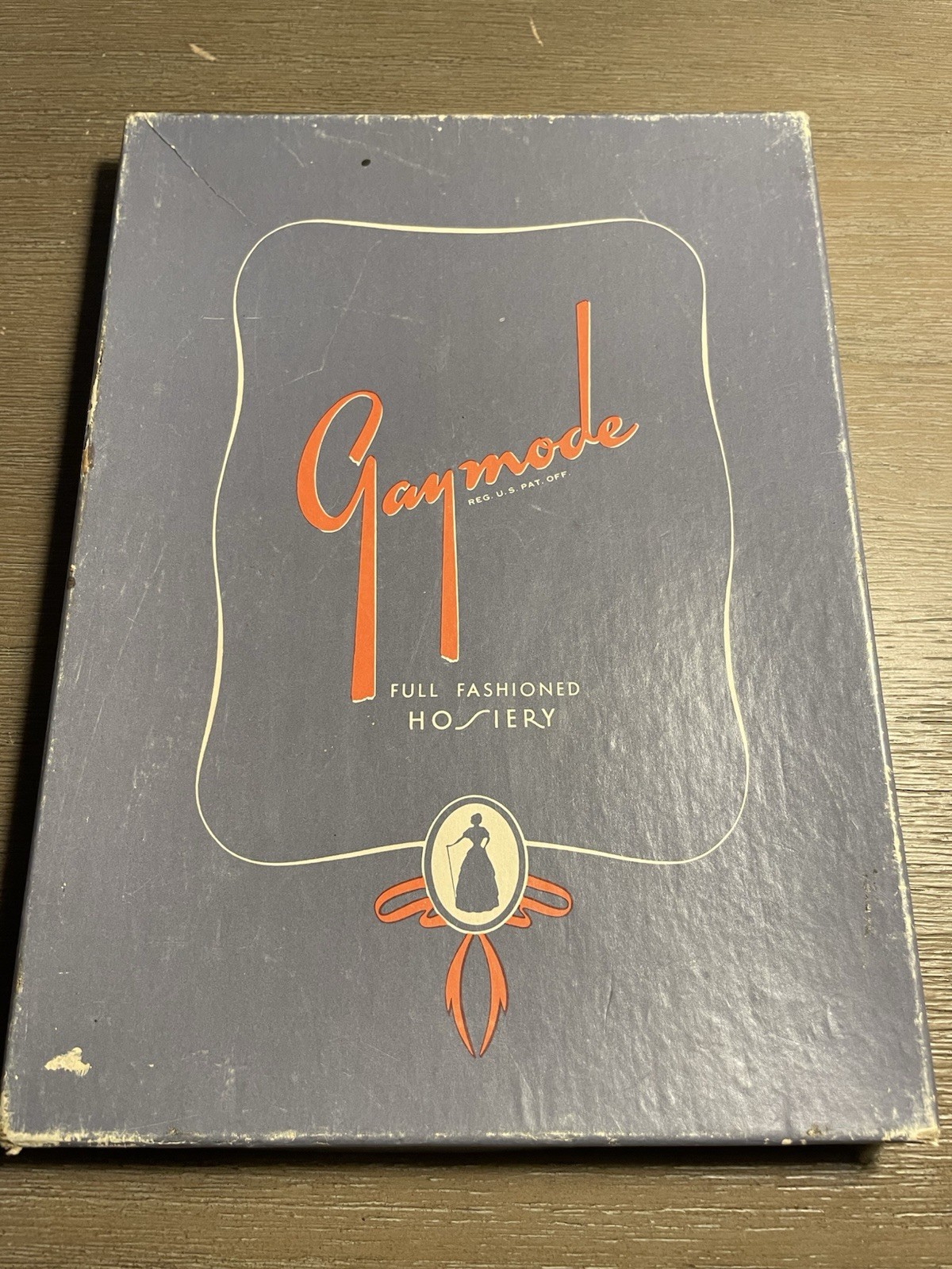 Vintage Gaymode Full Fashioned Nylon Stockings Merrie Maid Moonglo 10.5