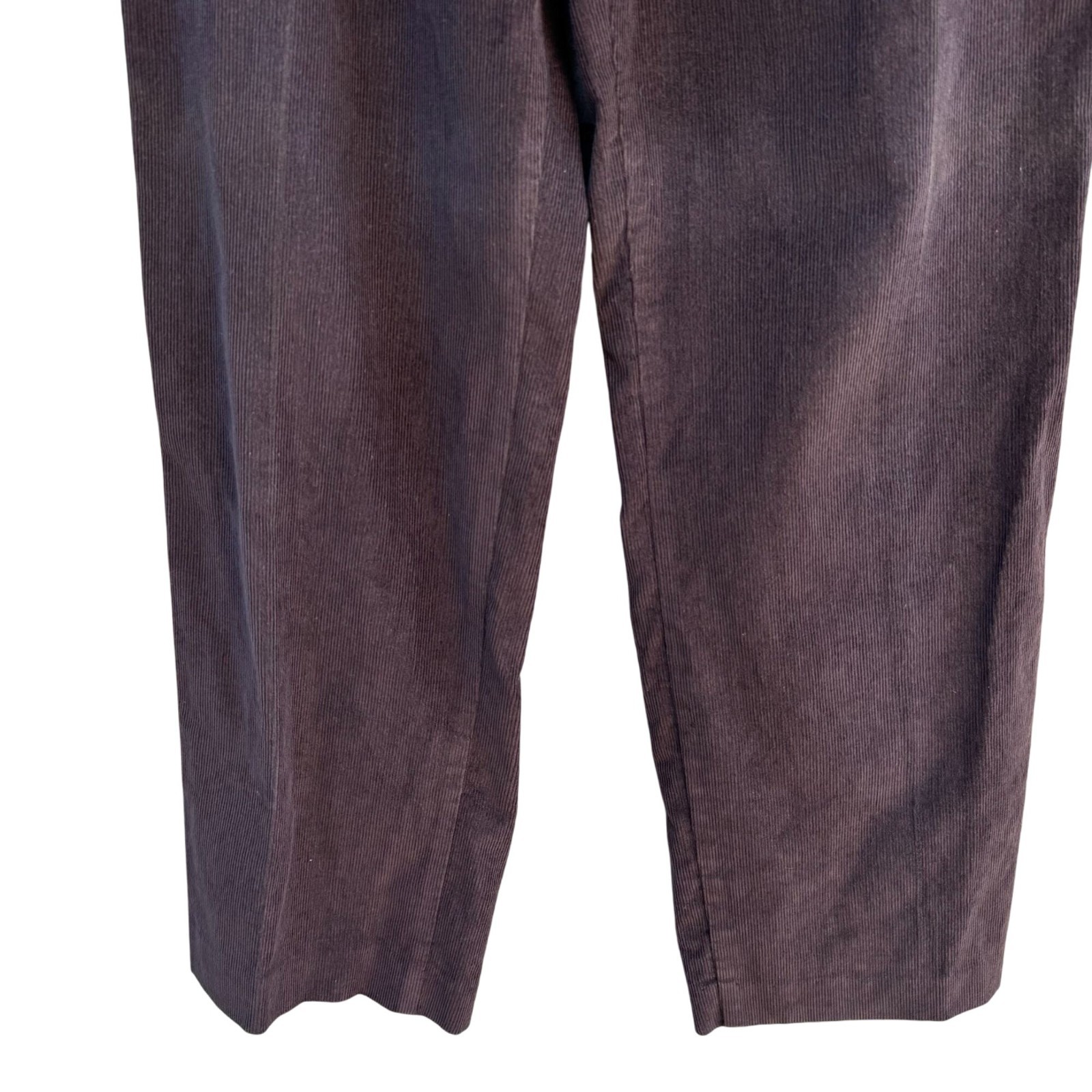 Sears Vintage 70s 80s Twee Corduroy Pleat High Rise Grandpacore Pants Brown M