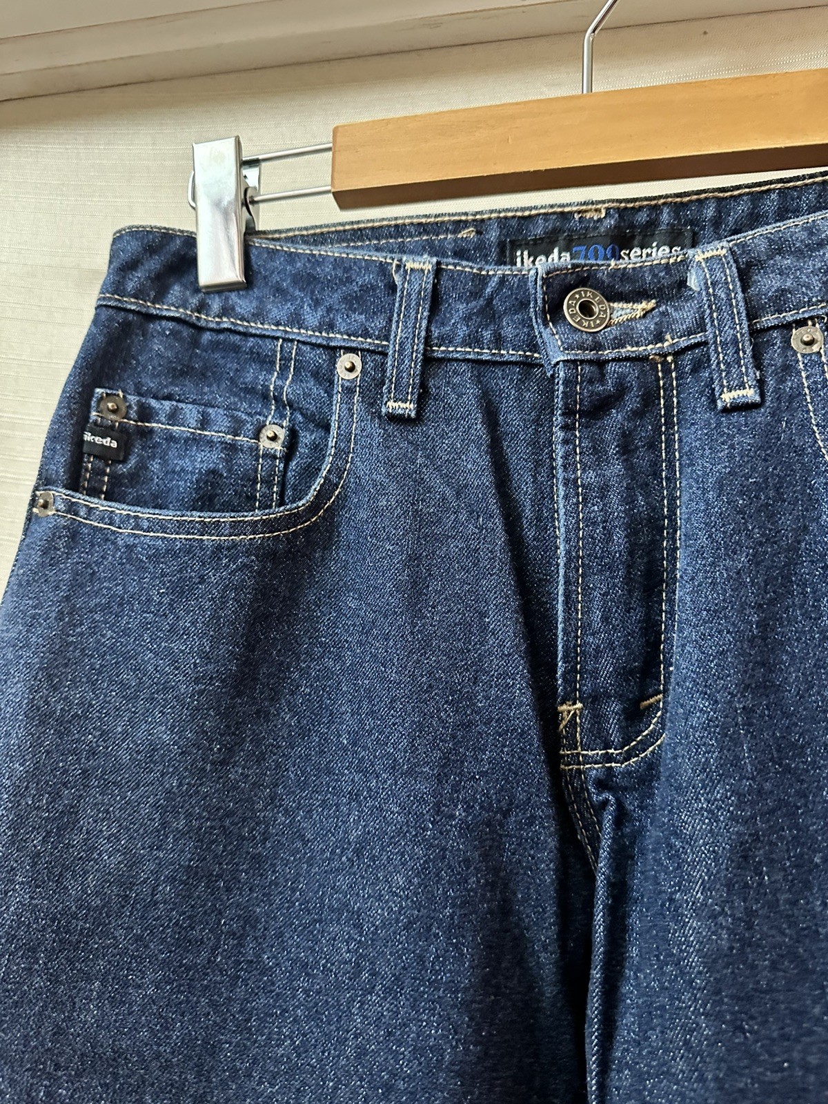 Ikeda 700 Series Foxy Bell Bottom Jeans Deadstock NWT Y2K Women’s Size 27