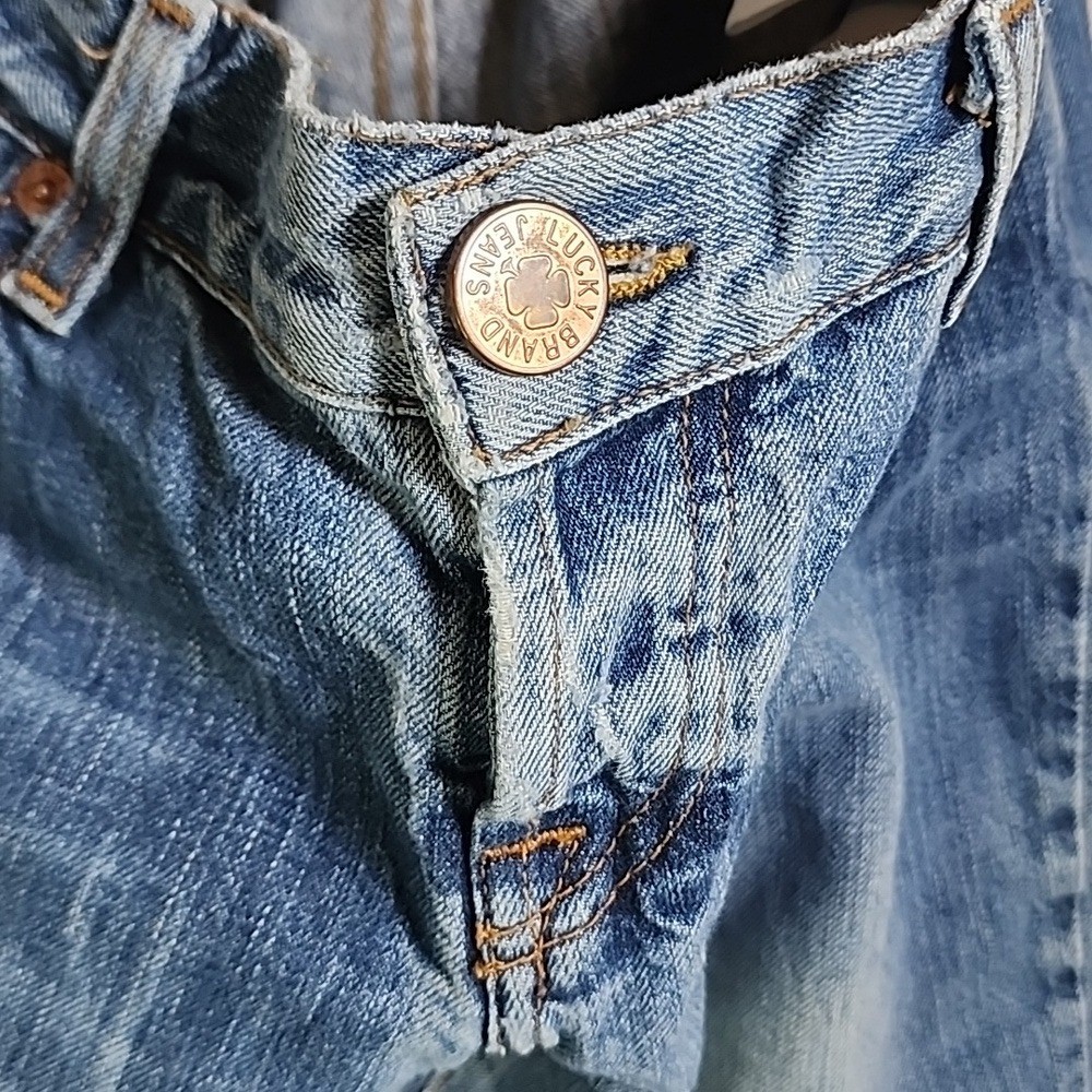 Vintage Lucky Brand Fleur Dream Bohemian Bootcut Jeans Size 6/28