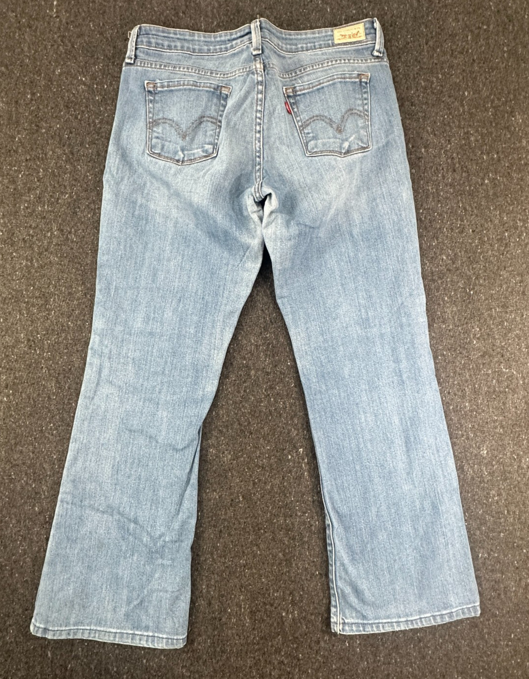 Levi’s Low Boot Cut 545 VINTAGE womens jeans light wash Size 10 – medium