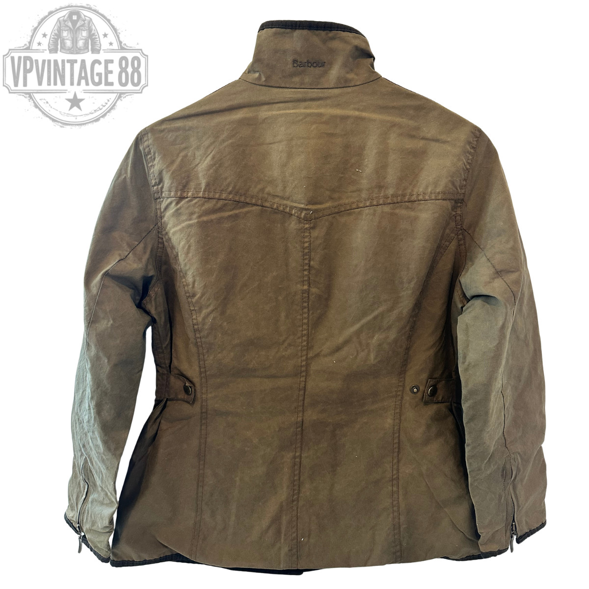 Vintage Barbour L1090 Utility Waxed Jacket Original Heritage Made in England