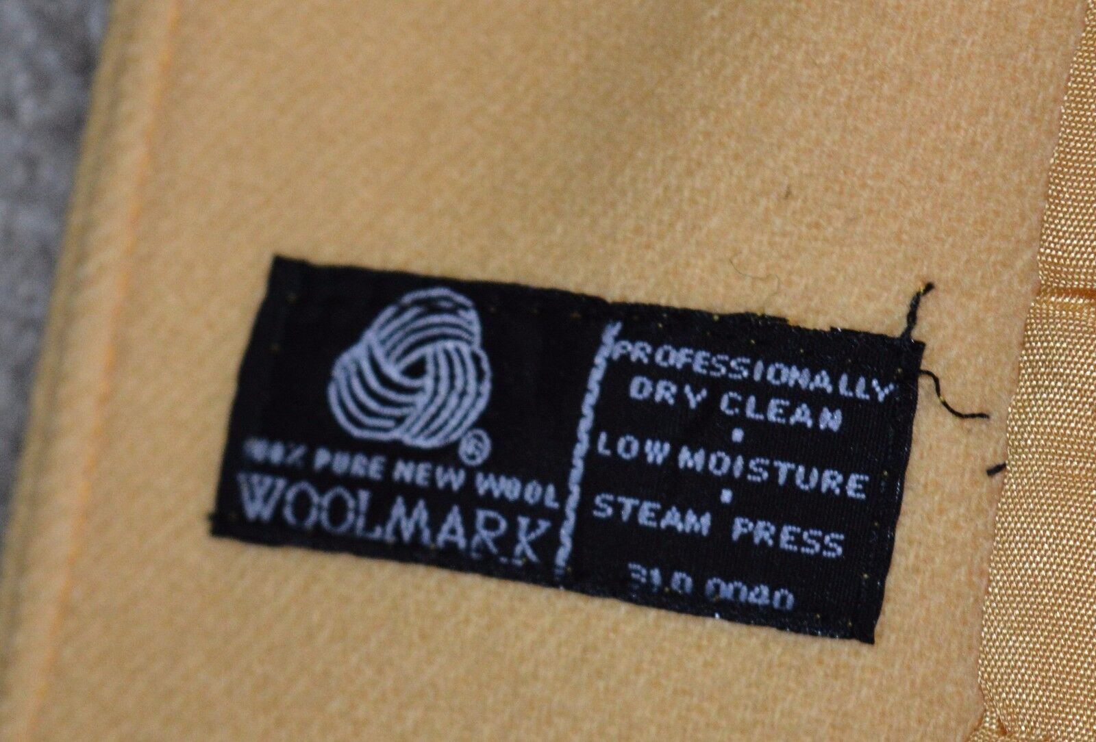 VTG Women’s 100% Wool Blazer 10 Canary Yellow ADOLFO INT’L USA