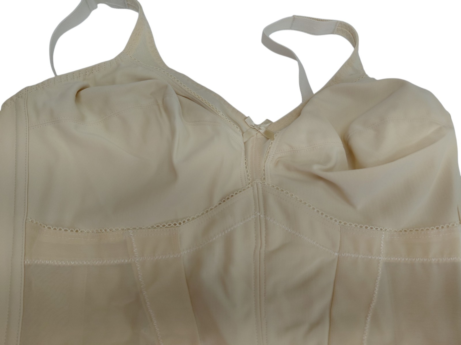 Vintage Crown-nette Longline Bra Size 42D