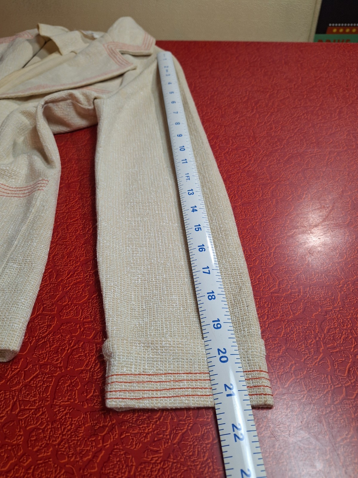 True VTG Mid-century Mod 1970s JCPenney 2 Piece Bell Bottom Pant Suit Blazer M