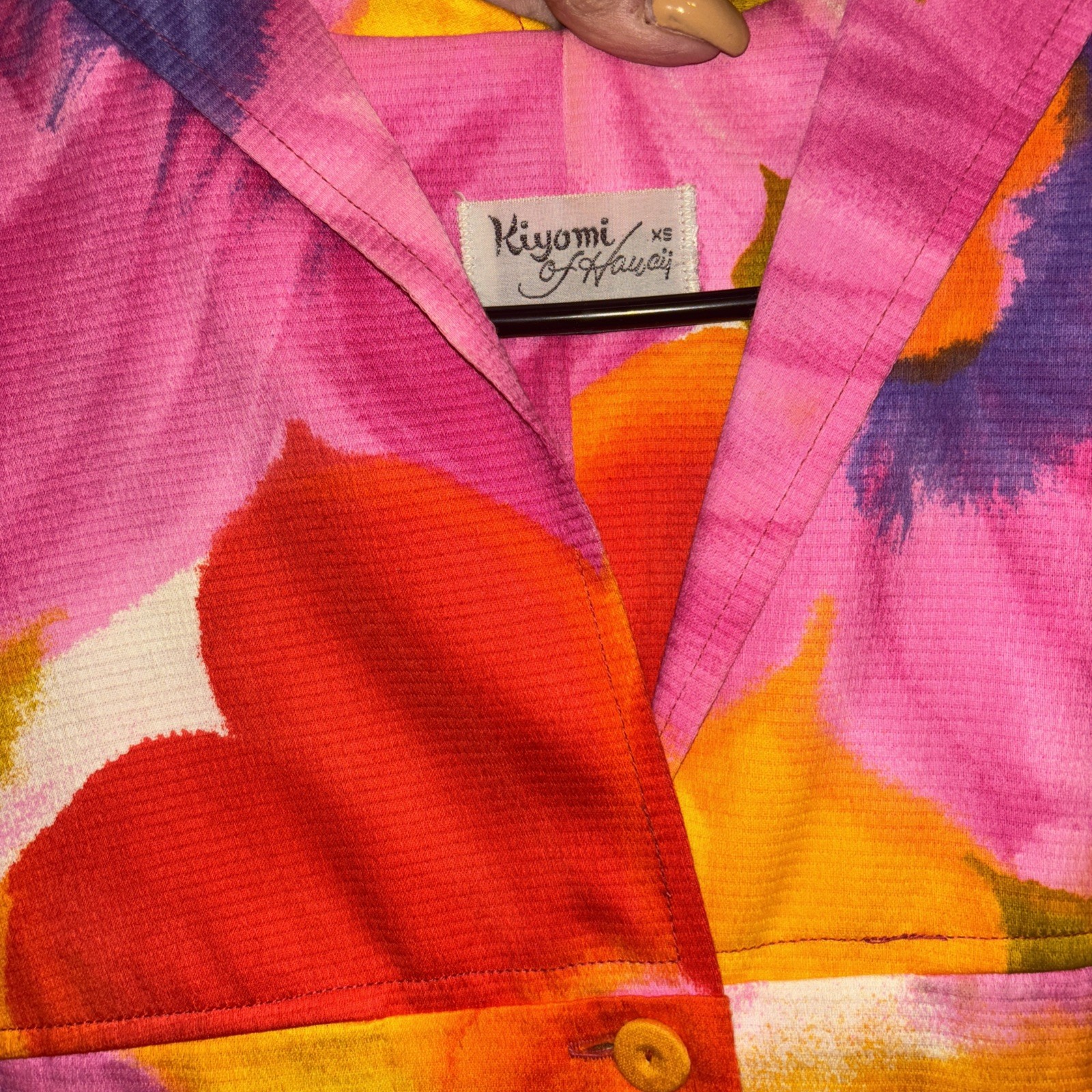 Vintage Kiyomi Of Hawaii Full Length Dress