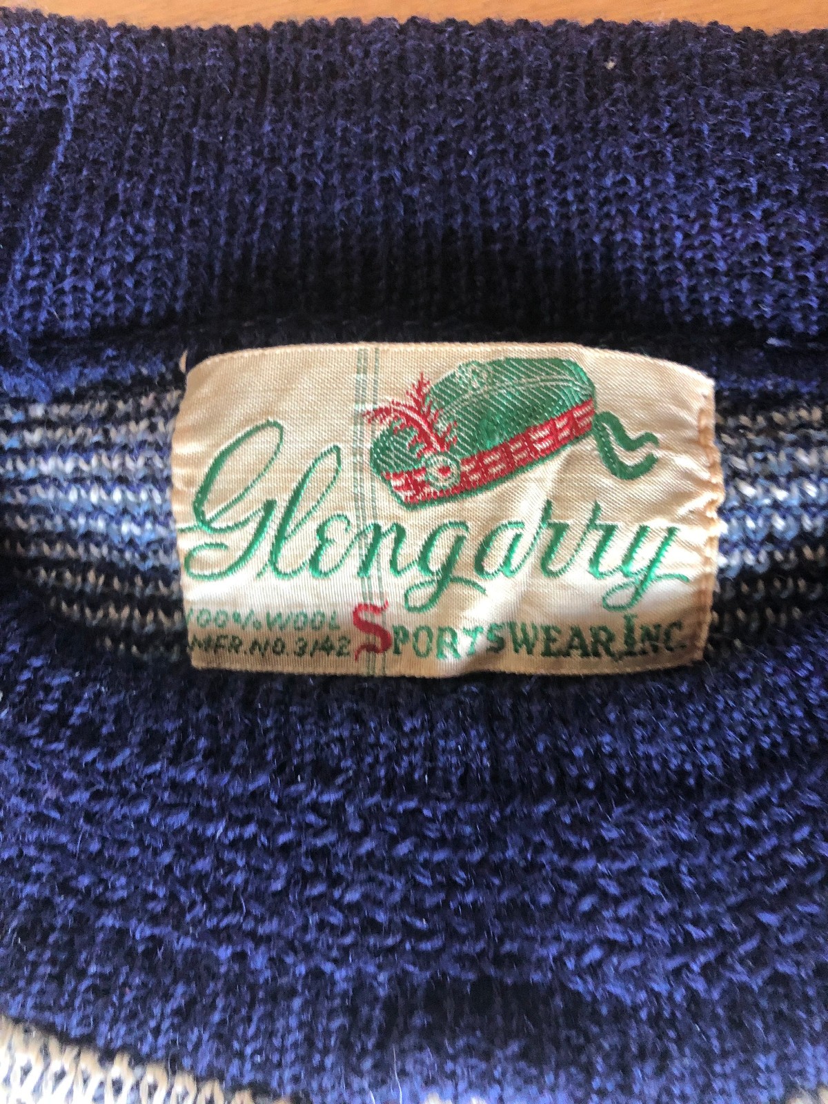 Vintage Flying Duck WOOL SWEATER Original S/M