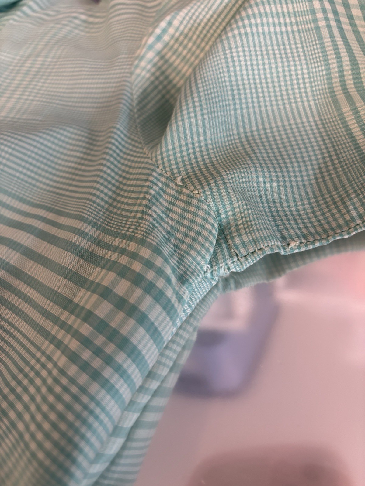 Vintage 1950s Day Dress S Plaid Collar CableGirls Union USA MCM Betty Draper 50s