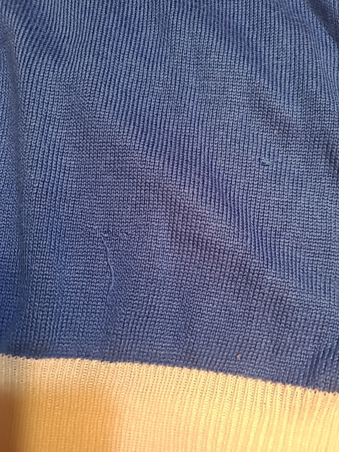 100% Acrylic Gladys Bagley sweater Large Cardigan Long Sleeve Blue Vintage
