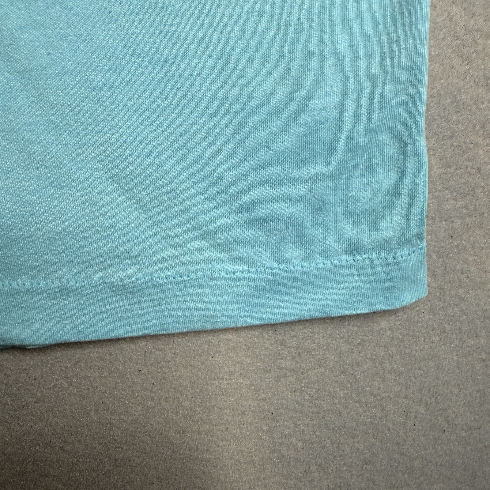 Vtg 80s 1988 Screen Stars Reno Tahoe Bunny Rabbit Blue Cotton Shirt Size Large