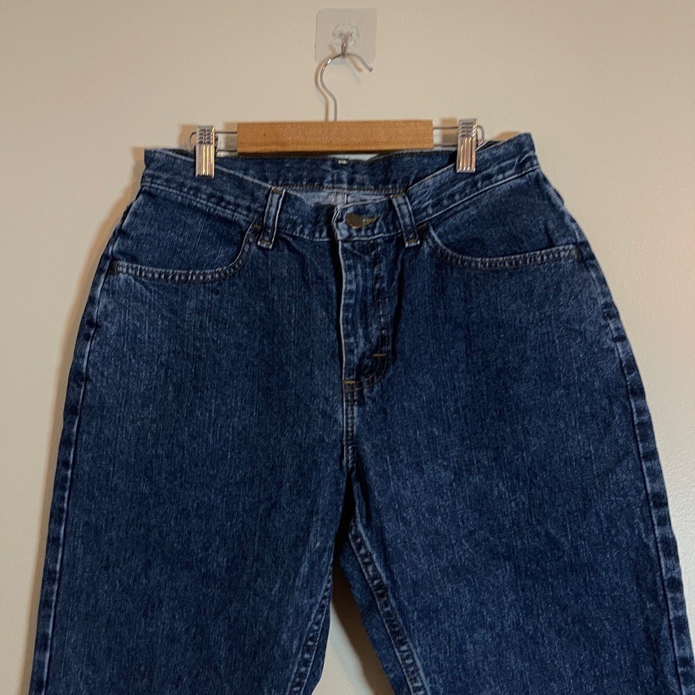 Riders Capri Jeans Womens 8P Blue Dark Wash 90s Y2K Vintage Revival Normcore