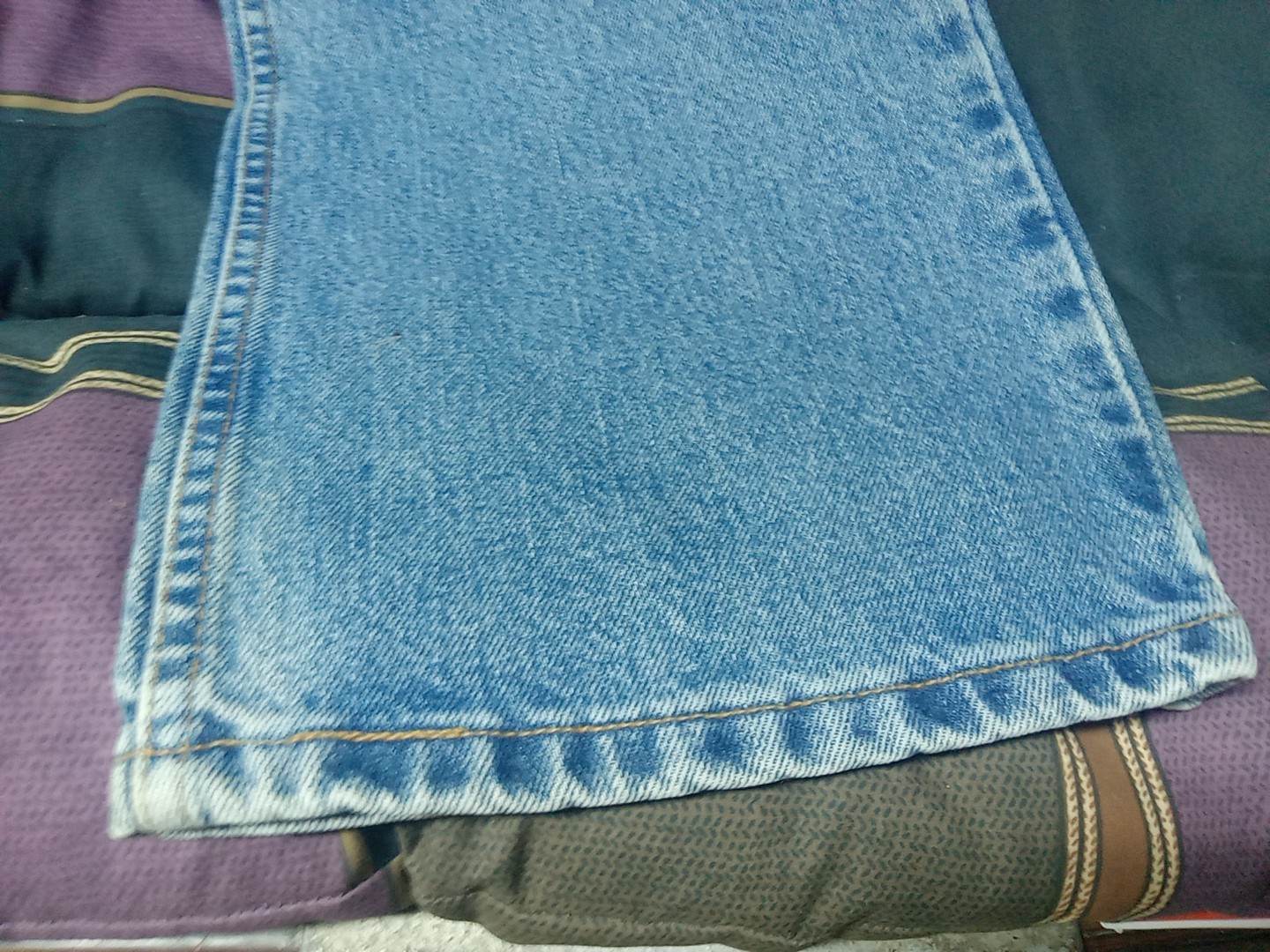 Vintage Levi 517 Sz 8 Reg M Boot Cut Lo Rise Unworn W/out Tag Red Tab 90s Denim