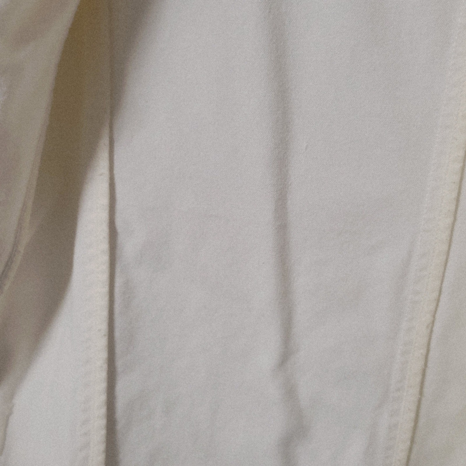 Vtg 90s DKNY Jeans Blazer Small Cream Cotton Longline Sporty Prep Crest