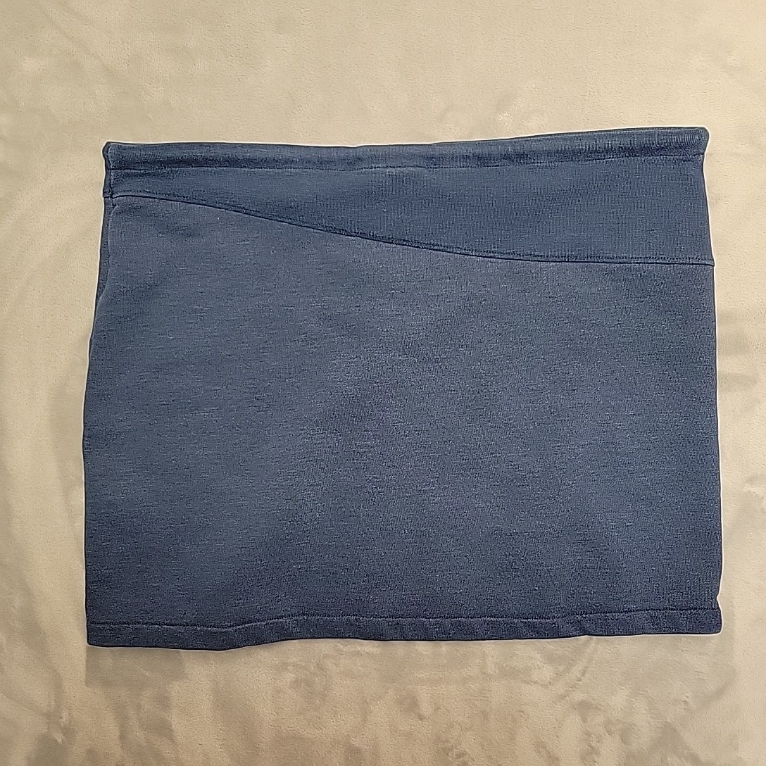 VTG Volcom The Saloon Skirt Womens Medium Blue Mini Y2K Skate Surf Aesthetic