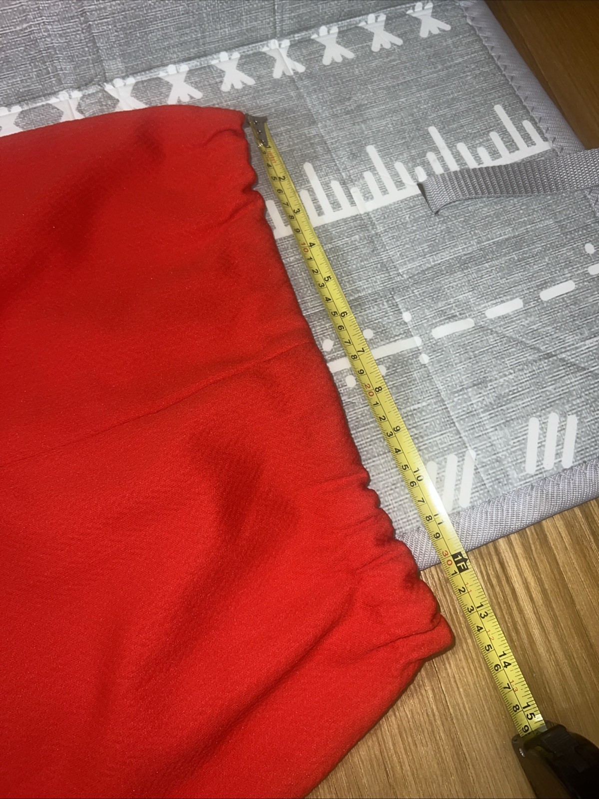 INTERNATIONAL LADIES GARMENT UNION WORKERS Vintage Red Elastic Waist Pants