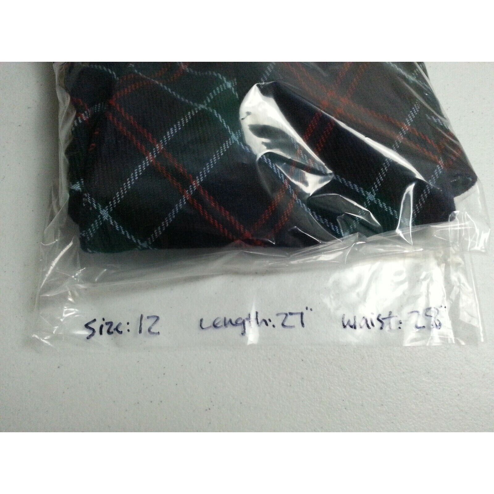 Vintage Prestige of Boston Skirt Dress Size 12 Plaid