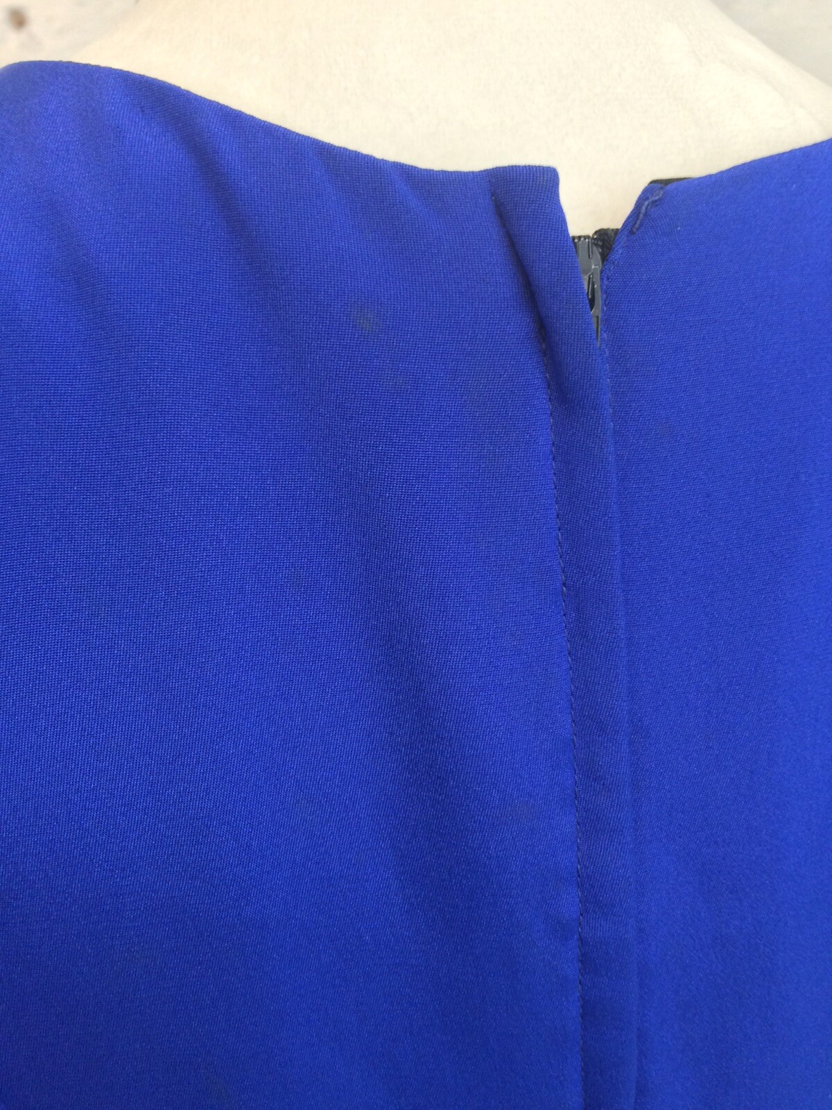 VTG 70s Holly’s Harp Dress Silk Blend Dolman Ruffle Blue M Stevie Nicks Boho