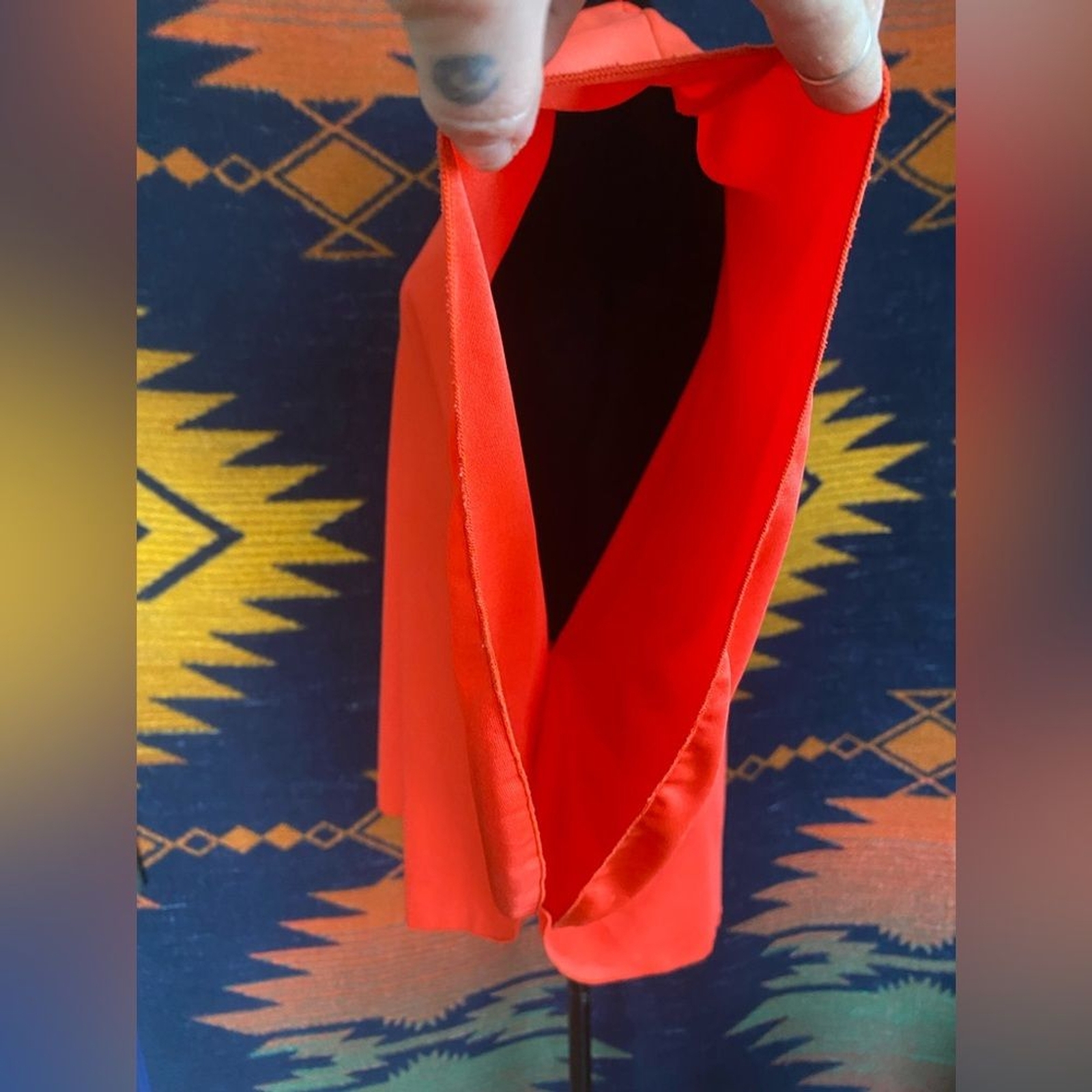 Vintage Shapely Bell/Kimono Sleeves Polyester Blouse! M/L OSFM