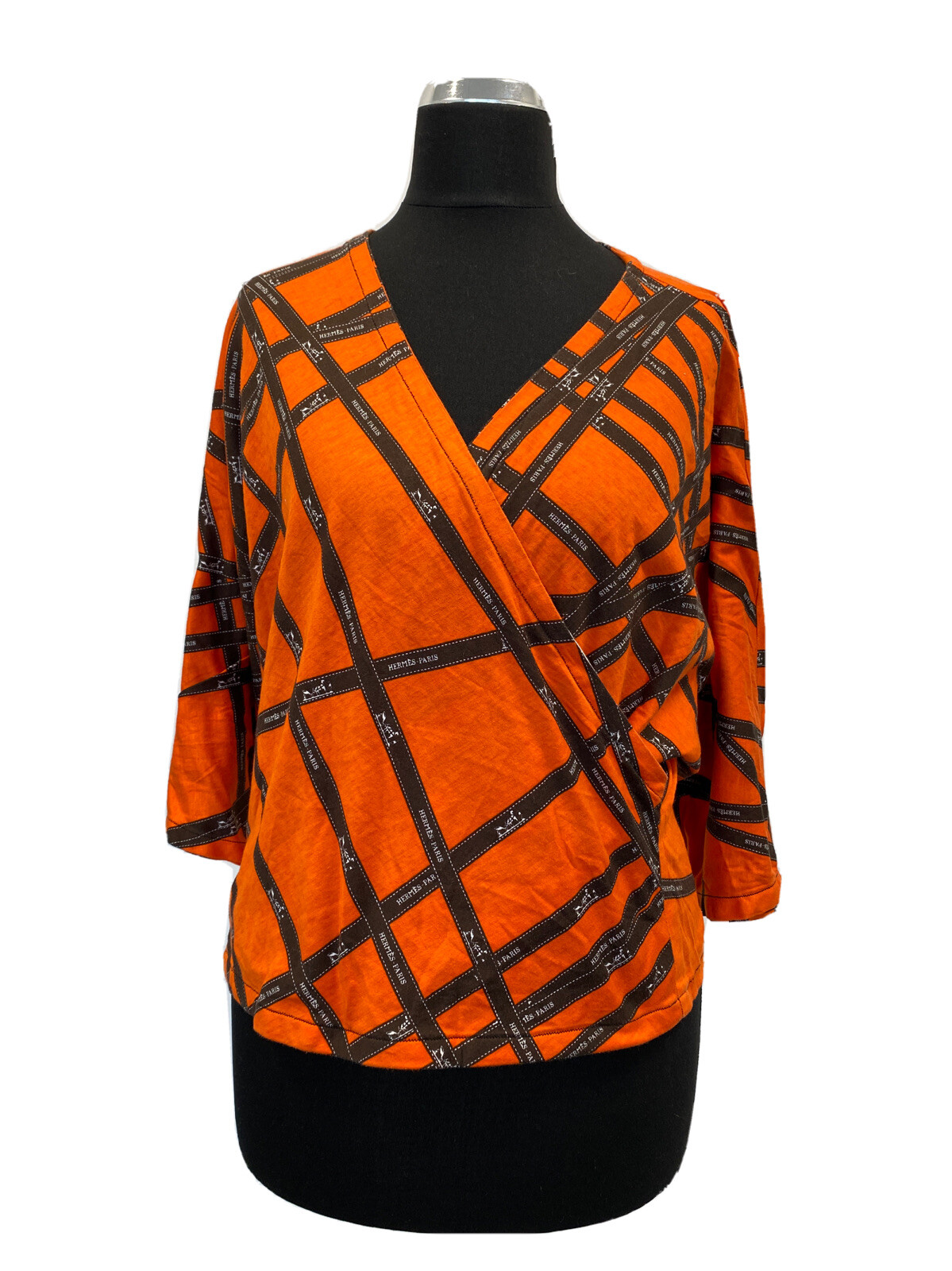 HERMES WOMEN’S SHIRT SHIRT VINTAGE JHG256