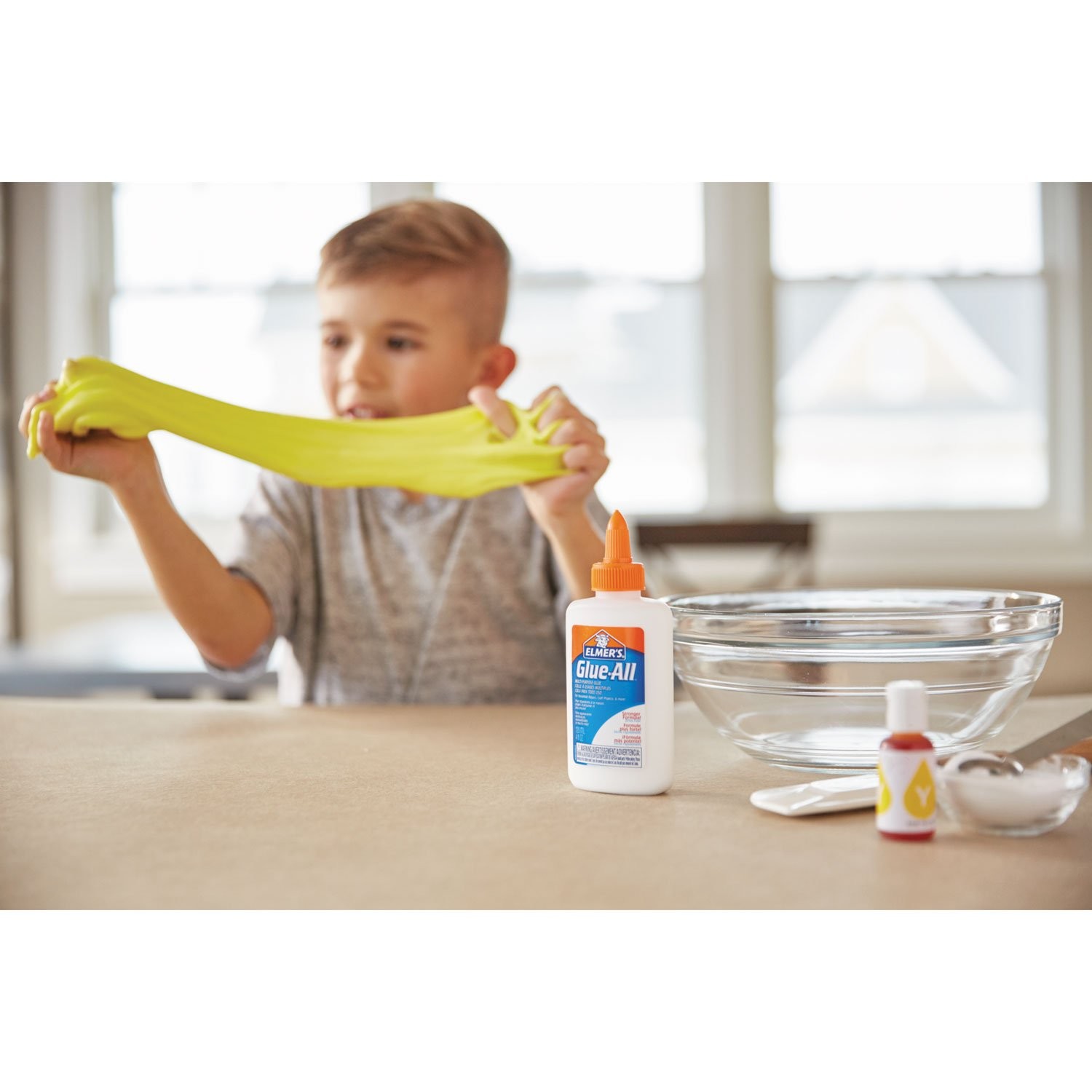 Elmer’s Glue-All Multi-Purpose Liquid Glue, Extra Strong, 1 Gallon, Slime, Craft