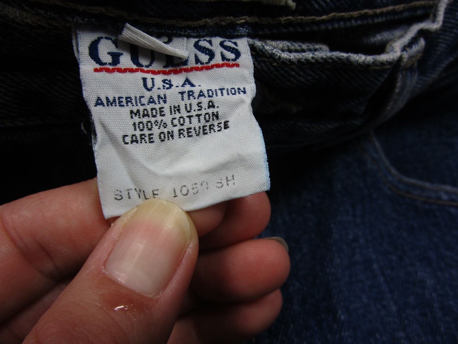 Vintage 90s Guess Georges Marciano Jeans Womens (30×27) High Rise Tapered USA