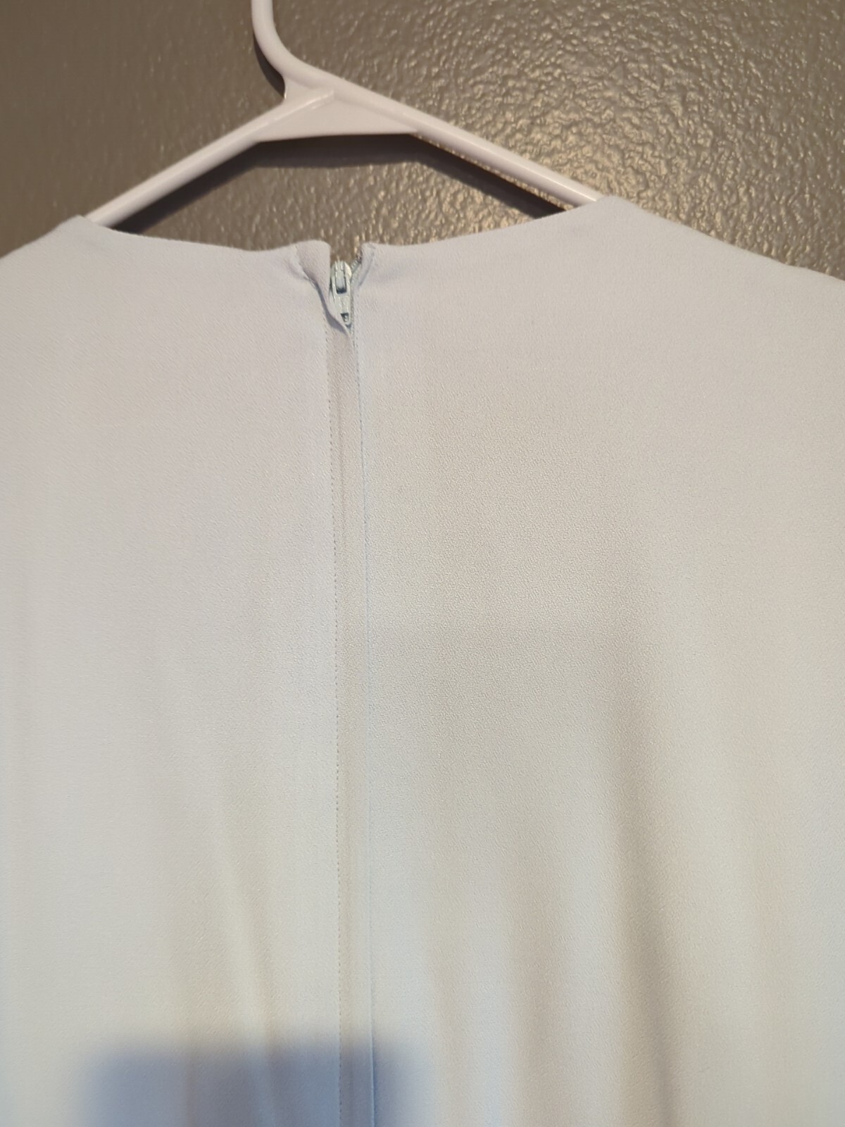 Vintage Studio I Midi One Piece Dress Suit Size 28W Short Sleeve Light Blue NWT