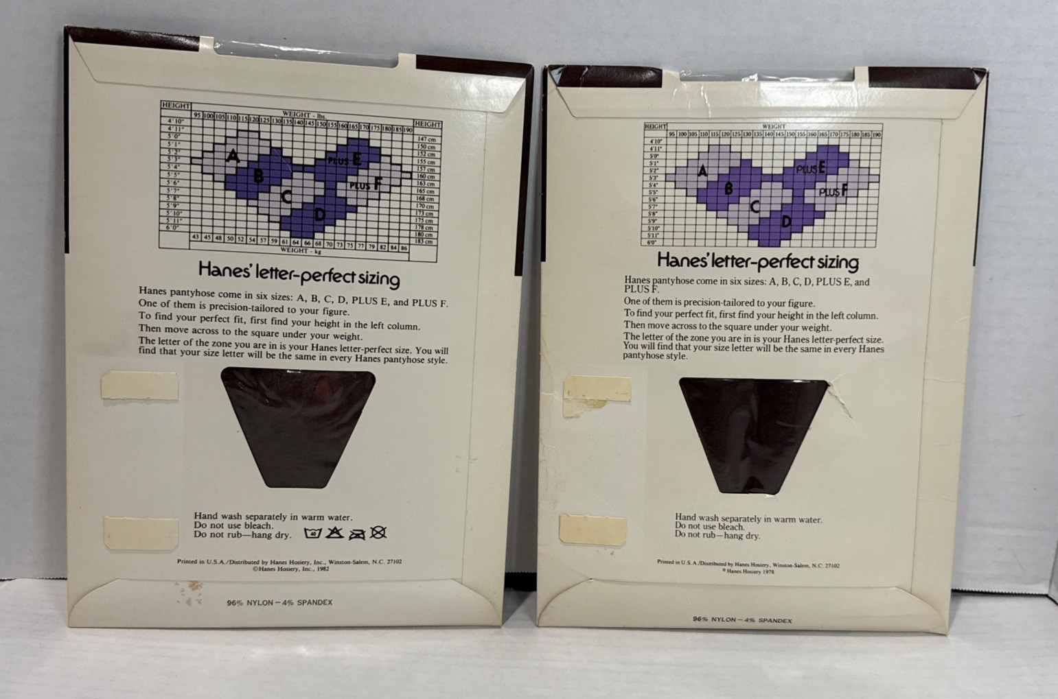Lot Of 2 Hanes Ultra Sheer Pantyhose Style 885 Size C TOWN TAUPE & GENTLEBROWN