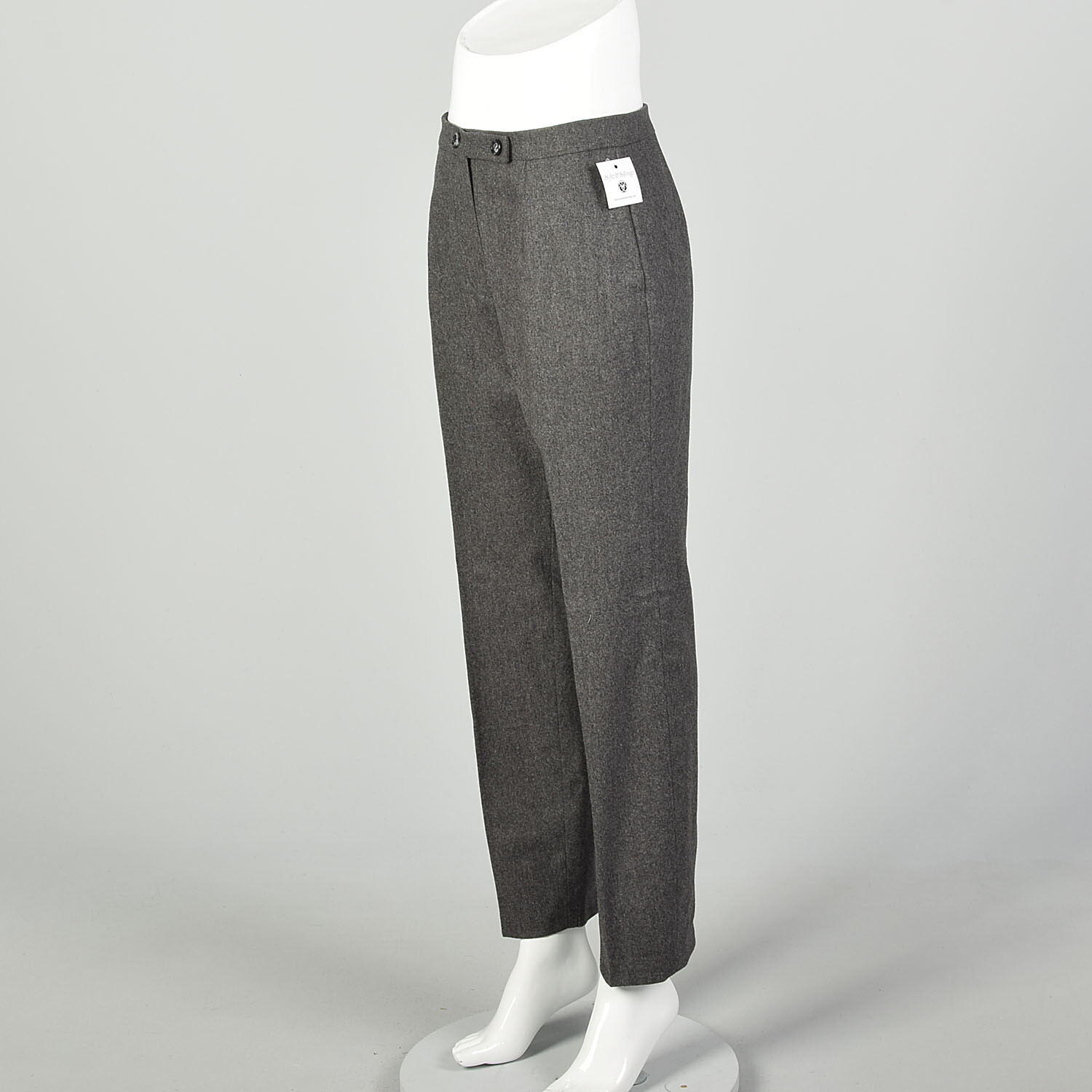 Small 2000s Pants Balenciaga Le Dix Wool Cashmere Tapered Leg Designer VTG