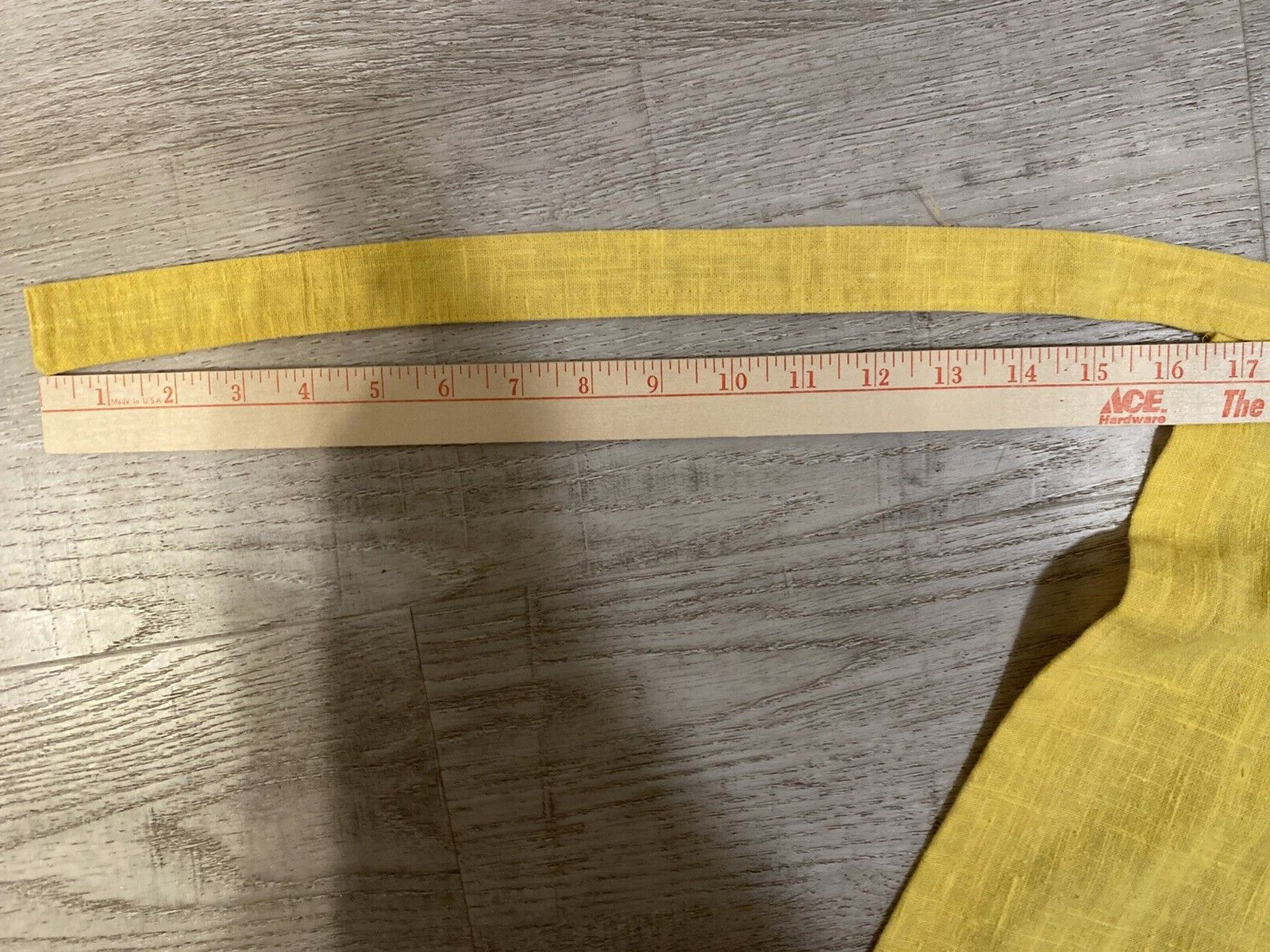 Vintage 70s Yellow Apron Wrap Skirt Young Traditions XS Or One Size Pockets