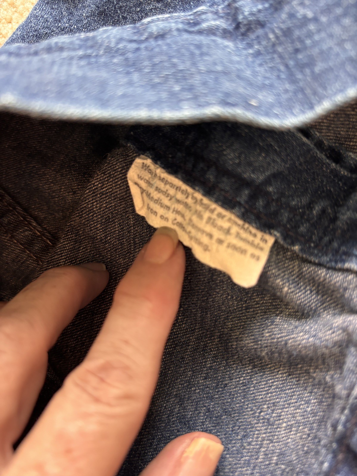 RARE „Cheap Jeans’ Brand 70s Vintage Jeans With perfect Bell Bottoms