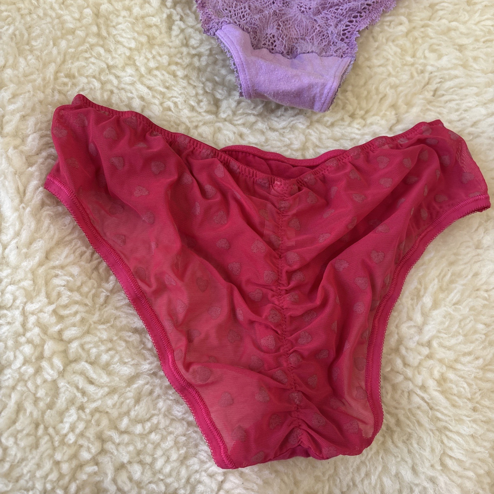 Vintage Lote 10 Pink/victoria Secrets Pantis #092
