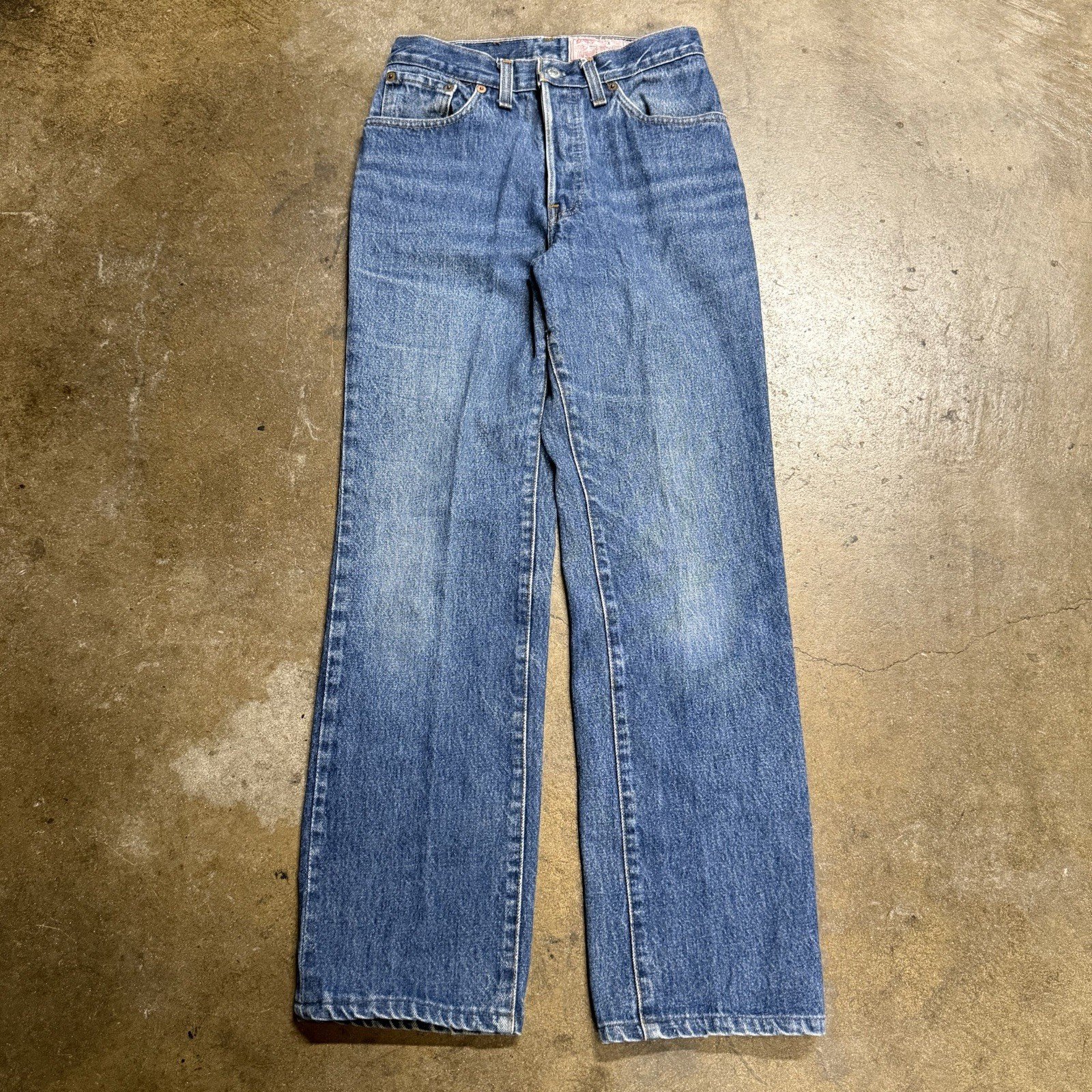 VTG 70s 80s Women’s Levi’s 501 Jeans 26501 0116 Made in USA Denim Fits 27 x 28