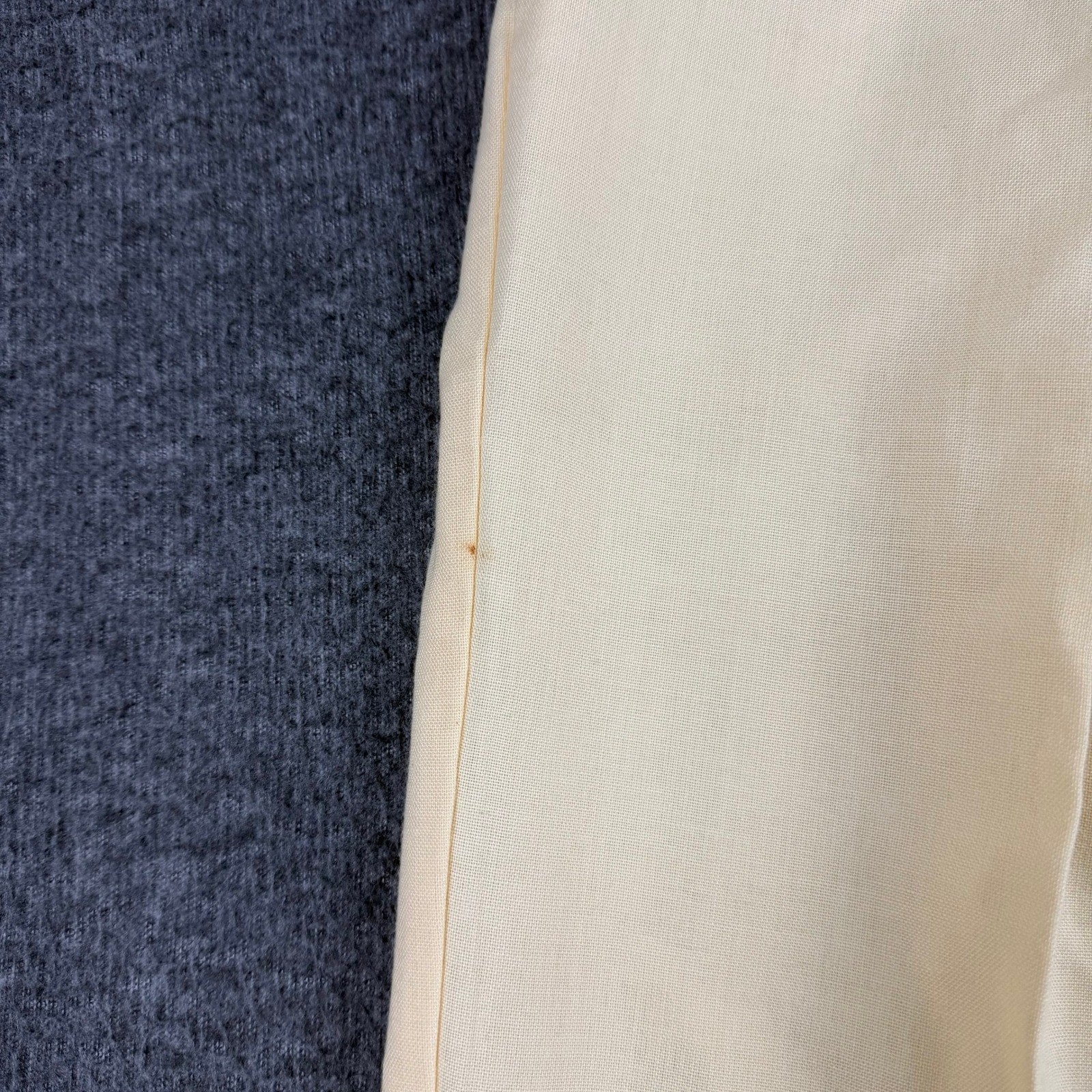 Vintage Sergio Valente Cream High Waisted Pleated Deadstock Pants Women’s 6