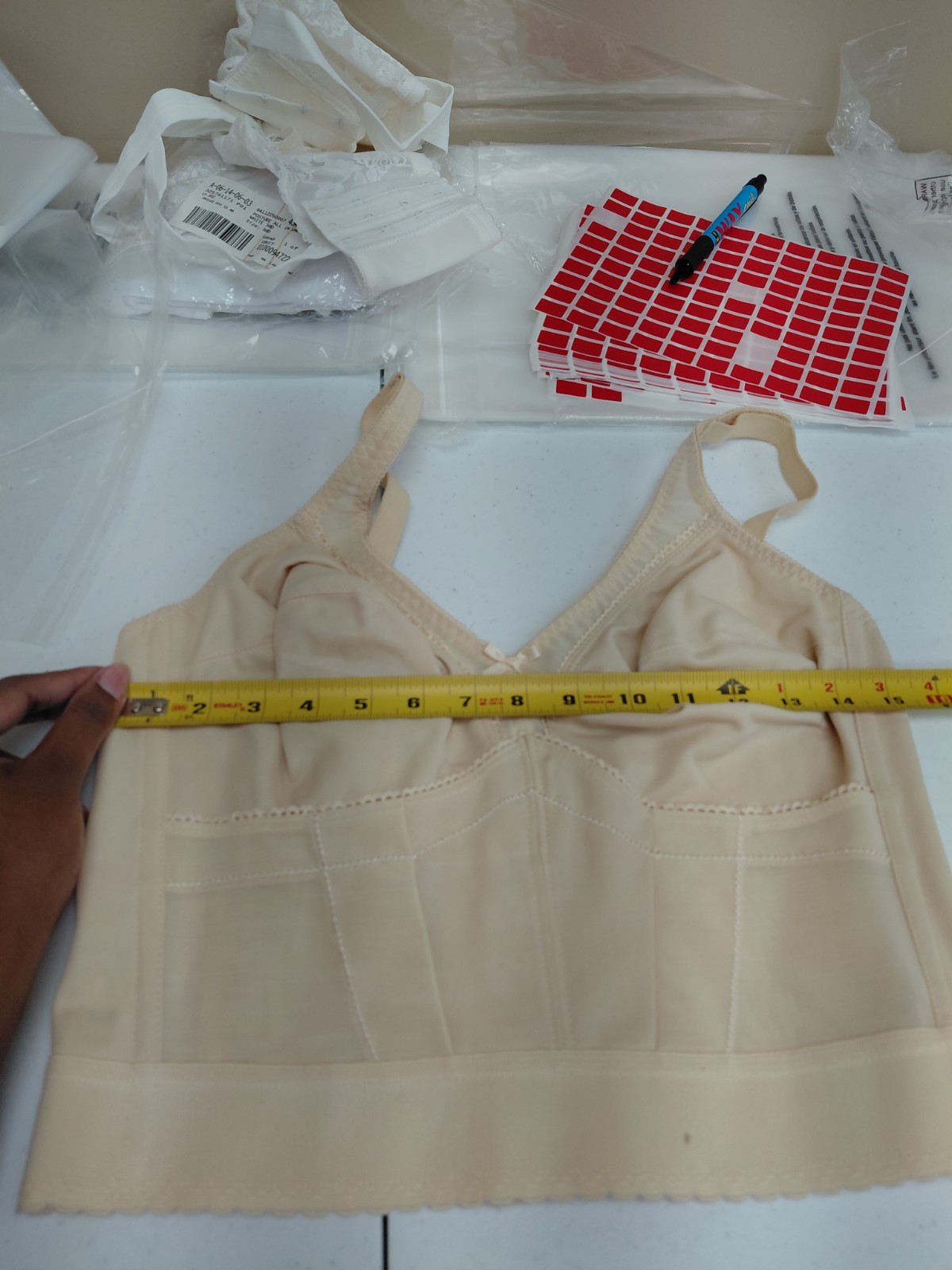 Vintage Crown-nette Longline Bra Size 40D